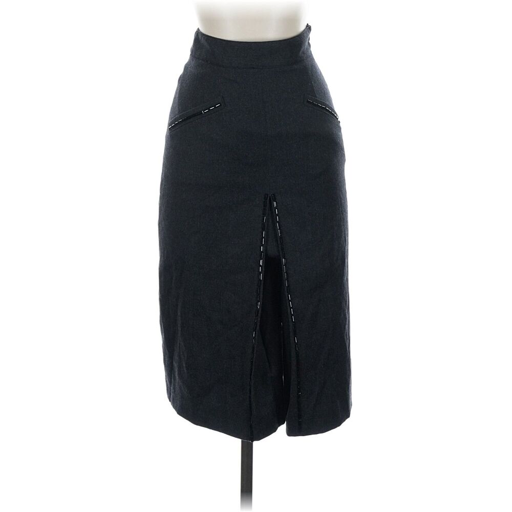 Blumarine Beaded Pencil Skirt